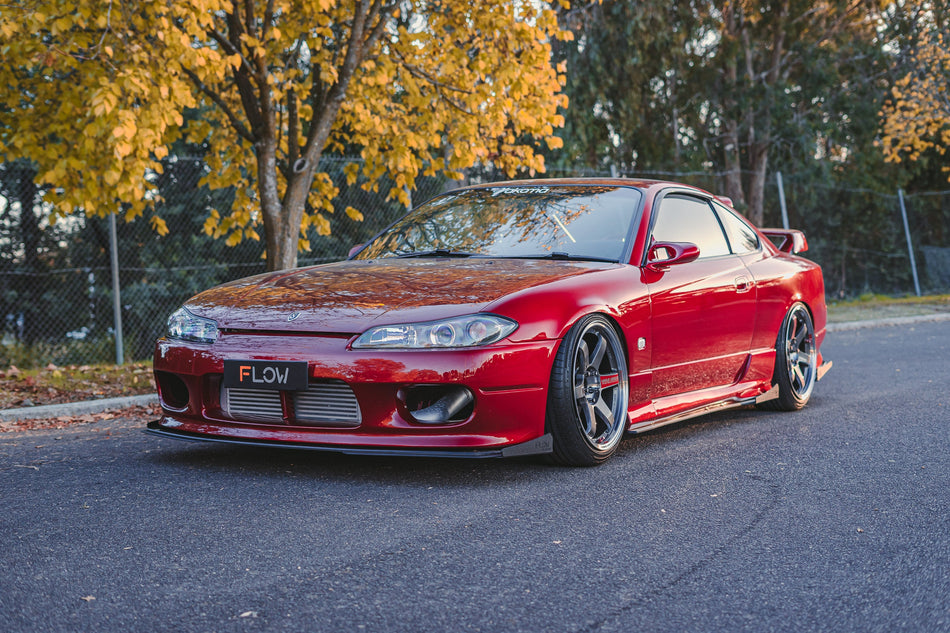 Flow Designs S15 / 200SX Full Lip Splitter Set (Aero or Standard)