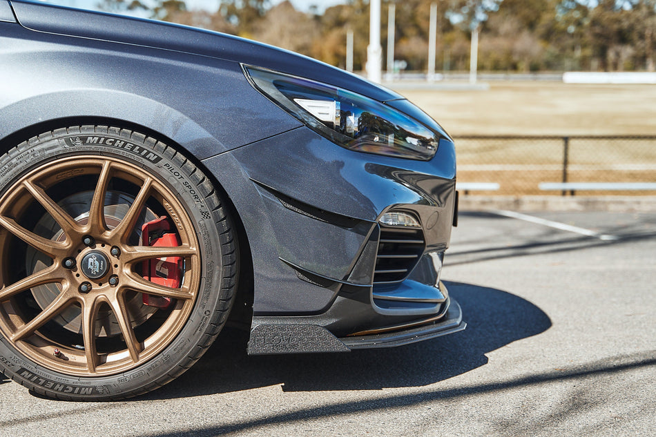 Flow Designs i30 N PD (PFL) Front Bumper Canards