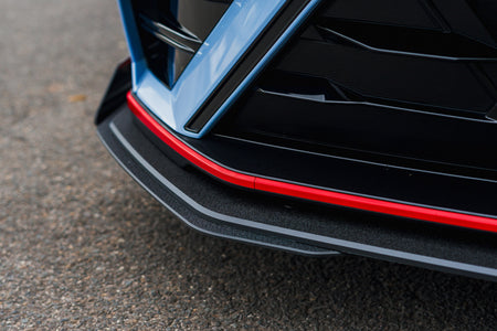 Flow Designs CN7 V2 Elantra N Sedan Facelift V2 - 2024+ Front Lip Splitter & Mounting Brackets (Pair)