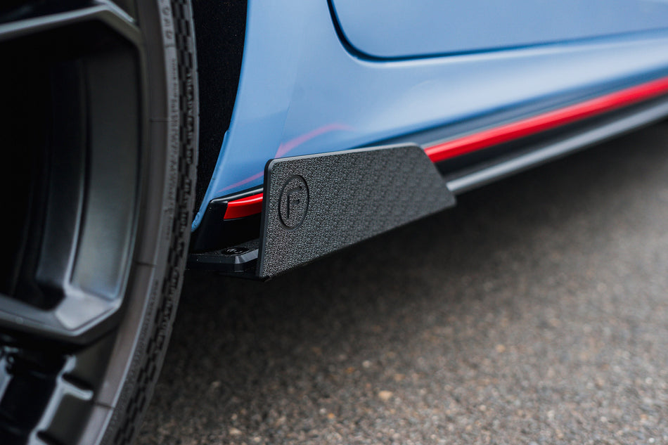 Flow Designs CN7 V2 Elantra N Sedan Facelift V2 - 2024 Side Skirt Splitter Winglets (Pair)