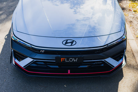 Flow Designs CN7 V2 Elantra N Sedan Facelift V2 - 2024+ Front Lip Splitter & Mounting Brackets (Pair)