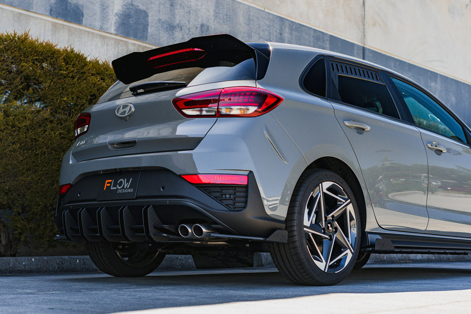 Flow Designs i30N-Line Hatch PDe.V6 FL�2024+ Rear Spoiler Extension