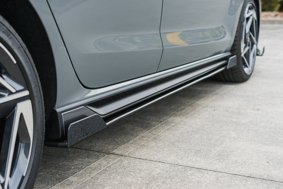 Flow Designs i30N-Line Hatch PDe.V6 FL 2024+ Side Skirt Splitter Winglets (Pair)