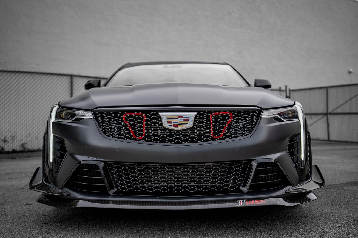 Velossa Tech Dual BIG MOUTH Ram Air Intake Snorkels | Cadillac CT4-V Blackwing 2022+ — view 6