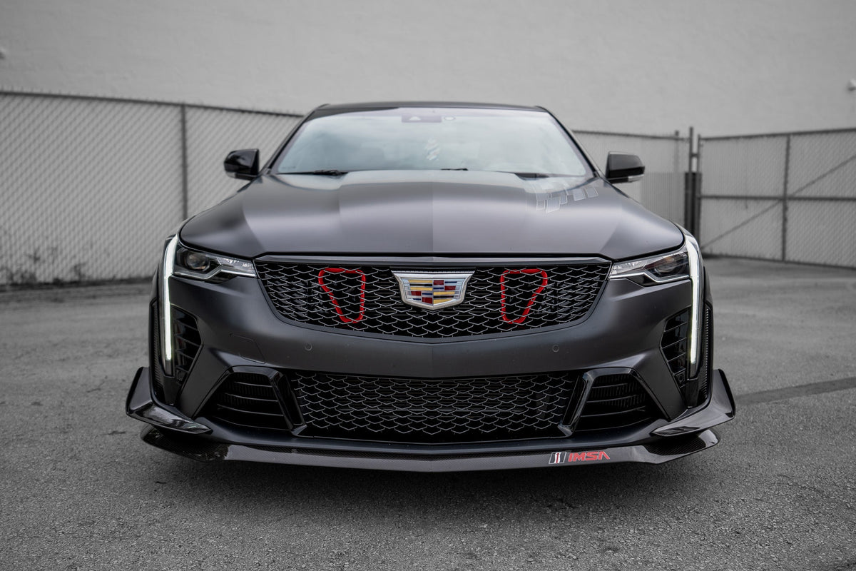 Velossa Tech Dual BIG MOUTH Ram Air Intake Snorkels | Cadillac CT4-V Blackwing 2022+ — view 2
