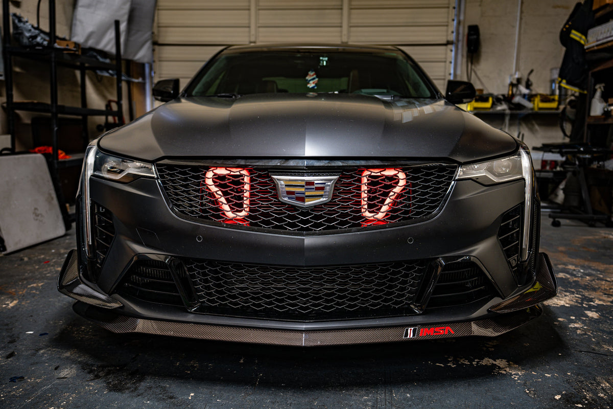 Velossa Tech BIG MOUTH LIT KIT | LIT Flares and Controller Only | Cadillac CT4-V Blackwing & CT5-V Blackwing 2022+ — view 2