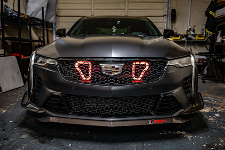 Velossa Tech BIG MOUTH LIT KIT | LIT Flares and Controller Only | Cadillac CT4-V Blackwing & CT5-V Blackwing 2022+ — view 2
