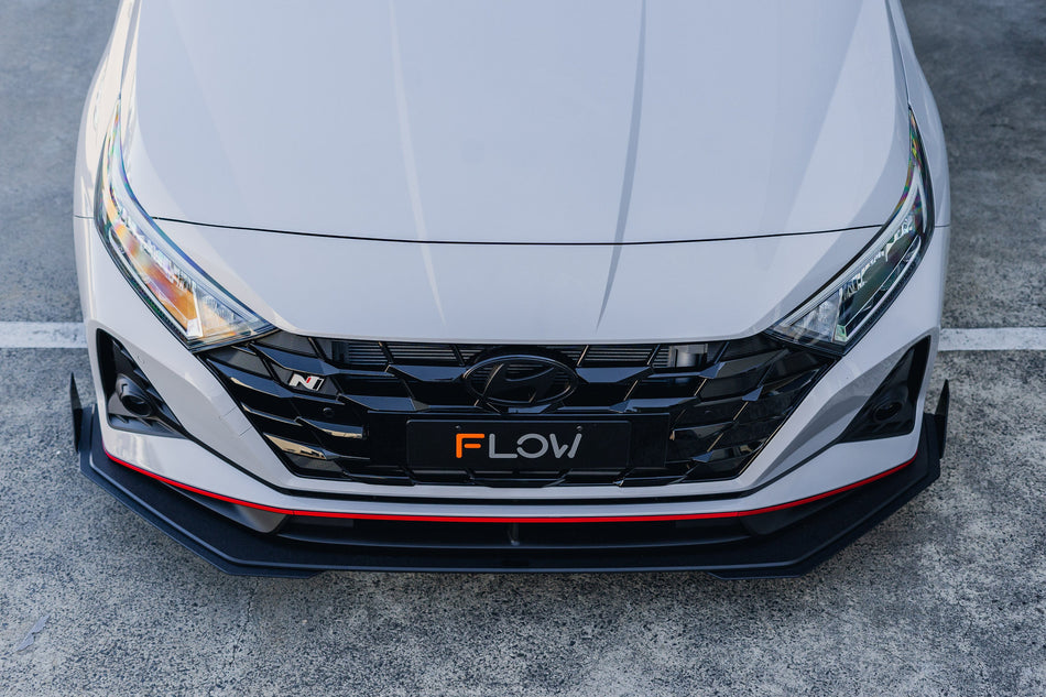 Flow Designs i20 N BC3 Facelift - Front Lip Splitter Extensions (Pair)