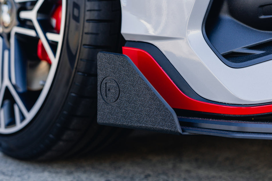 Flow Designs i20 N BC3 Facelift - Front Lip Splitter Winglets (Pair)