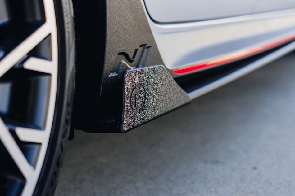 Flow Designs i20 N BC3 Facelift - Side Skirt Splitter Winglets (Pair)