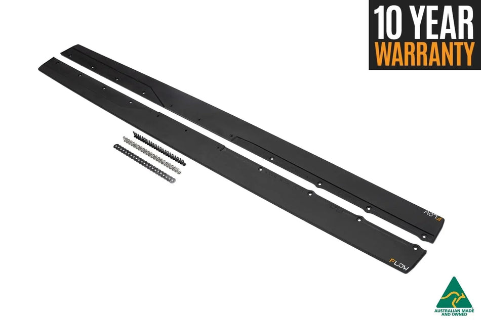 Flow Designs VF Commodore S2 Wagon Side Skirt Splitters (Pair)