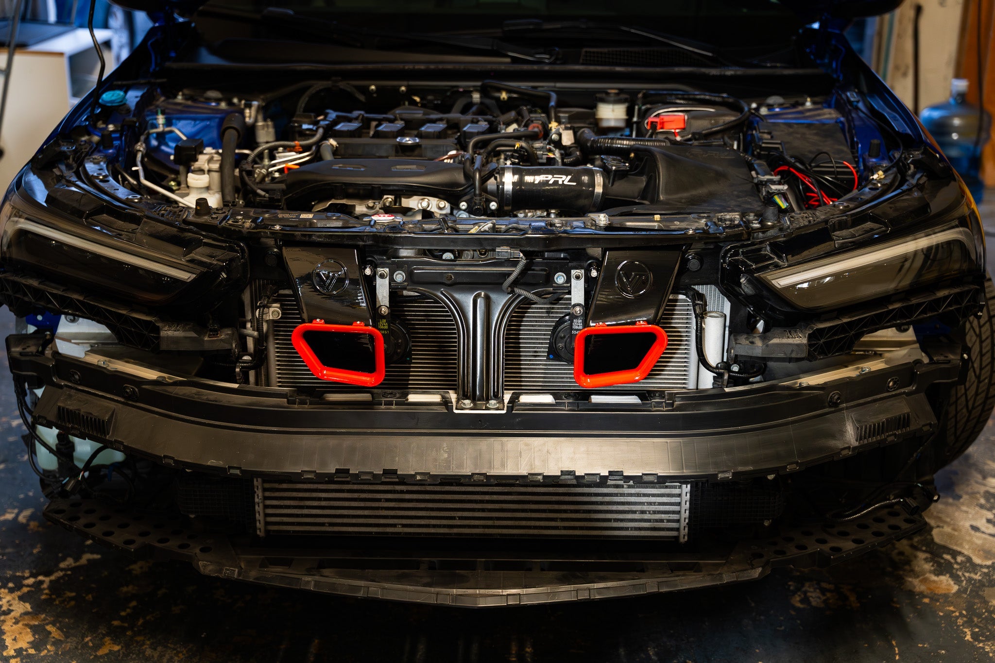 Velossa Tech Dual BIG MOUTH Ram Air Intake Snorkels | Acura Integra (Base/A-Spec/Type S) 2023+ — view 5