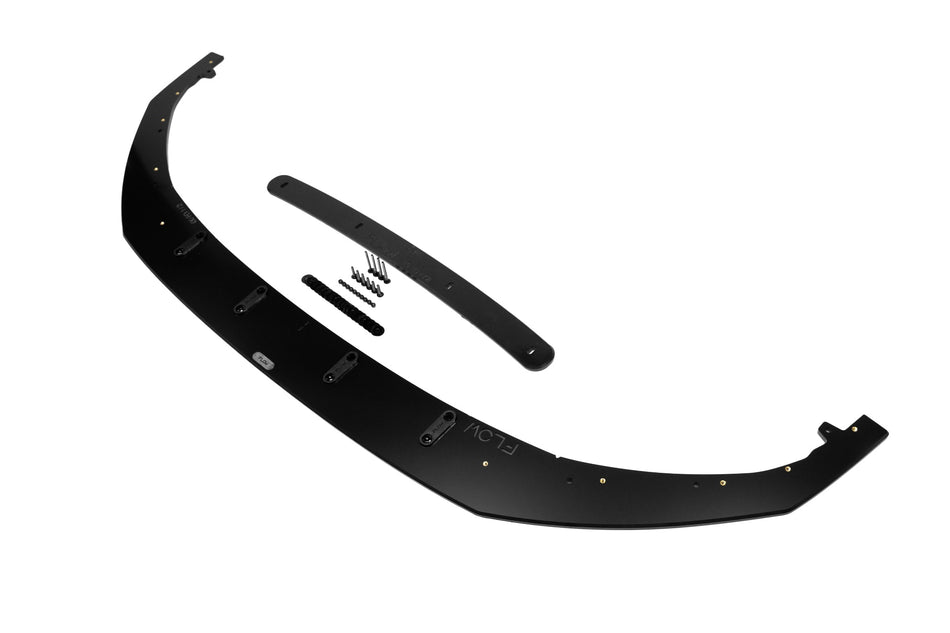 Flow Designs i30 Hatch PD1, PD2 2018-2020 Front Lip Splitter & Mounting Brace