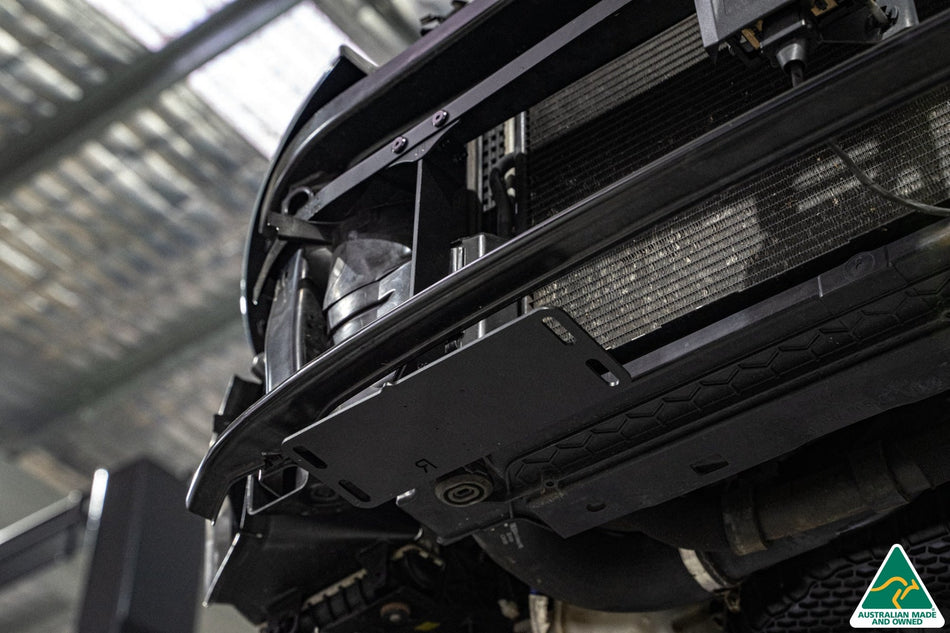 Flow Designs MK7 Golf R Wagon Chassis Mounted Front Lip Splitter V3