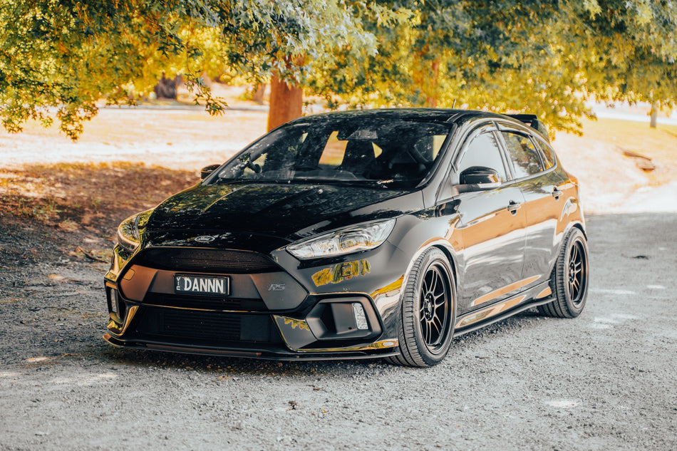 Flow Designs MK3 Focus RS Front Lip Splitter (3 Piece) & Bumper Reinforcement Bracket