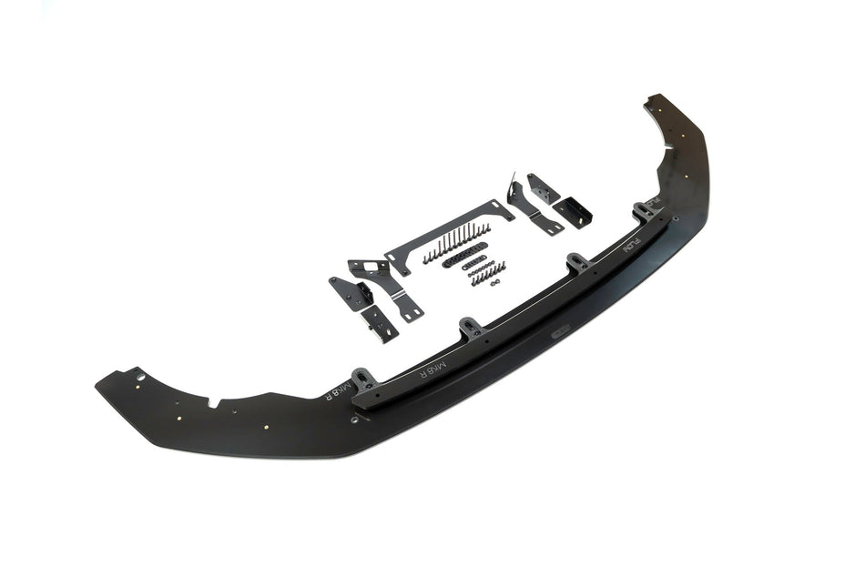 Flow Designs MK8 Golf R Chassis Mounted Front Lip Splitter