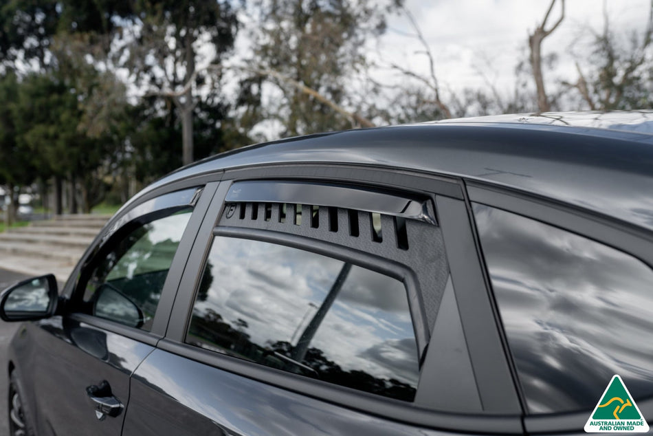Flow Designs i30N Fastback PD FL 2022+ Rear Window Vents (Pair)