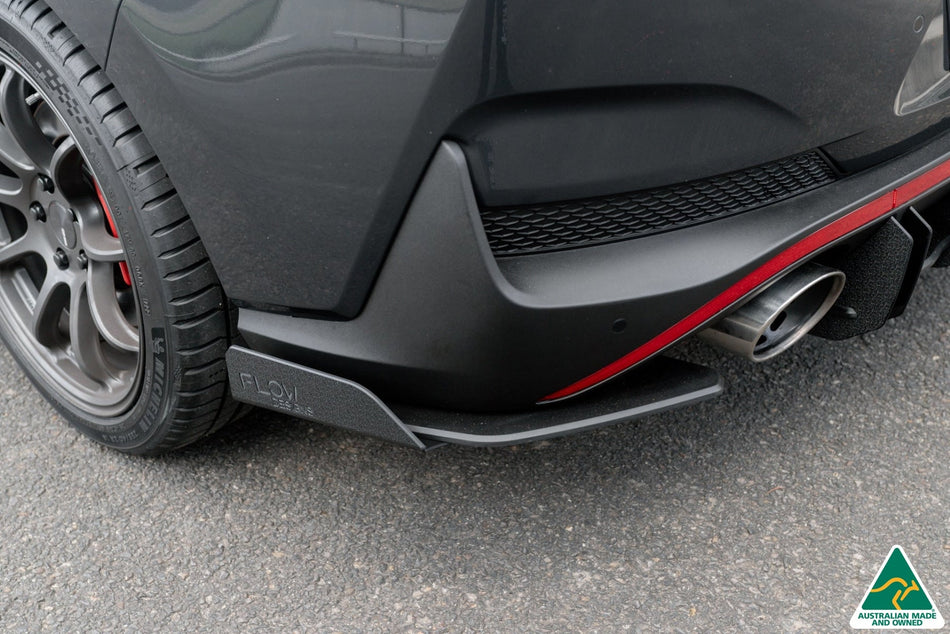Flow Designs i30N Fastback PD FL 2022+ Rear Spat Winglets (Pair)