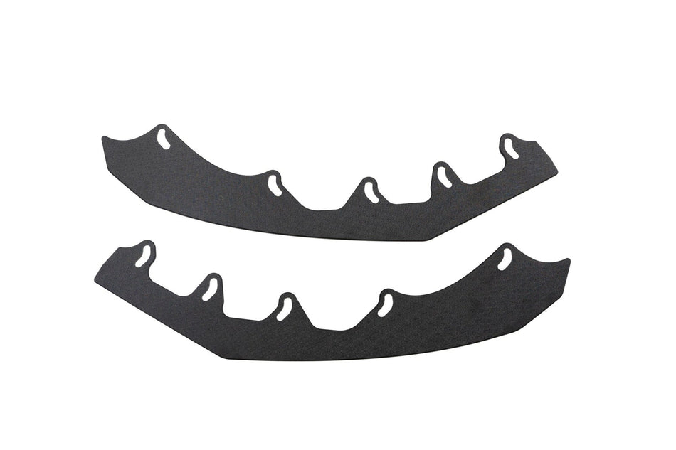 Flow Designs MK8 Golf GTI Front Lip Splitter Extensions (Pair)