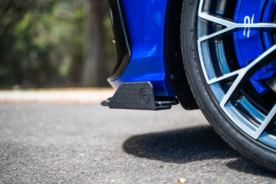 Flow Designs MK8.5 Golf R Front Lip Splitter Winglets (Pair)