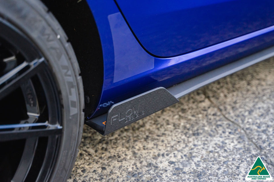 Flow Designs i30 N Line Hatch PD (2018-2023) Side Skirt Splitter Winglets (Pair)