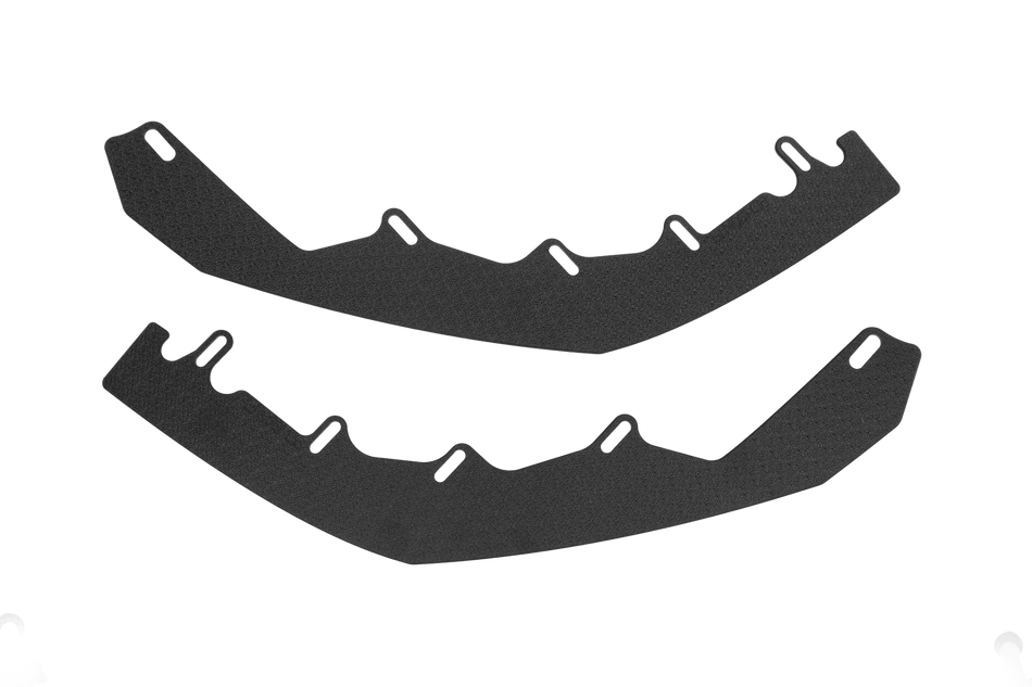 Flow Designs i30N Fastback PD FL 2022+ Front Lip Splitter Extensions (Pair)