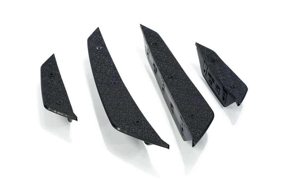 Flow Designs MK3 Focus RS Front Bumper Canards