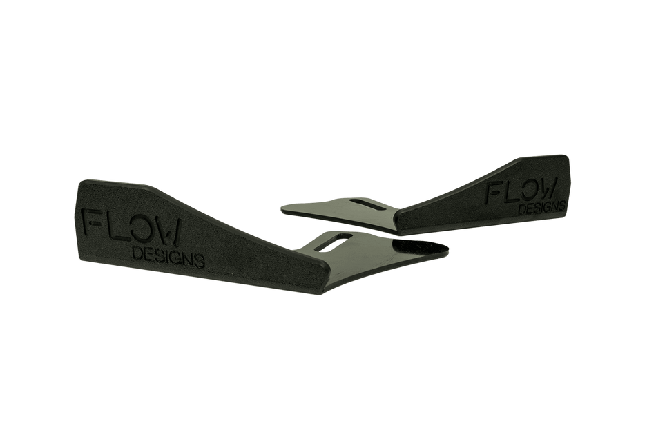 Flow Designs S3 8V Sedan Facelift  Front Lip Splitter Winglets (Pair)