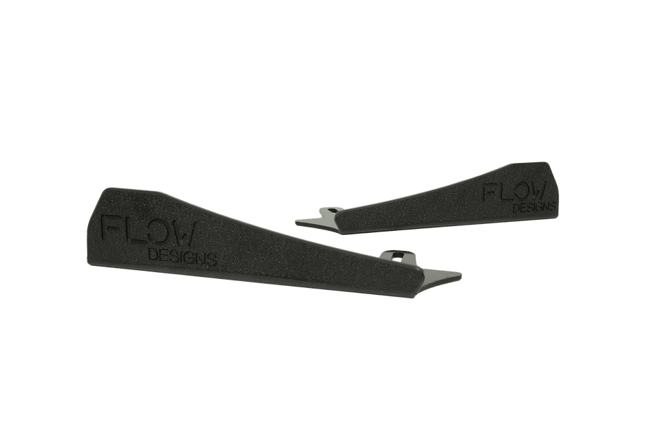 Flow Designs S3 8V Sedan FL Side Skirt Splitter Winglets (Pair)