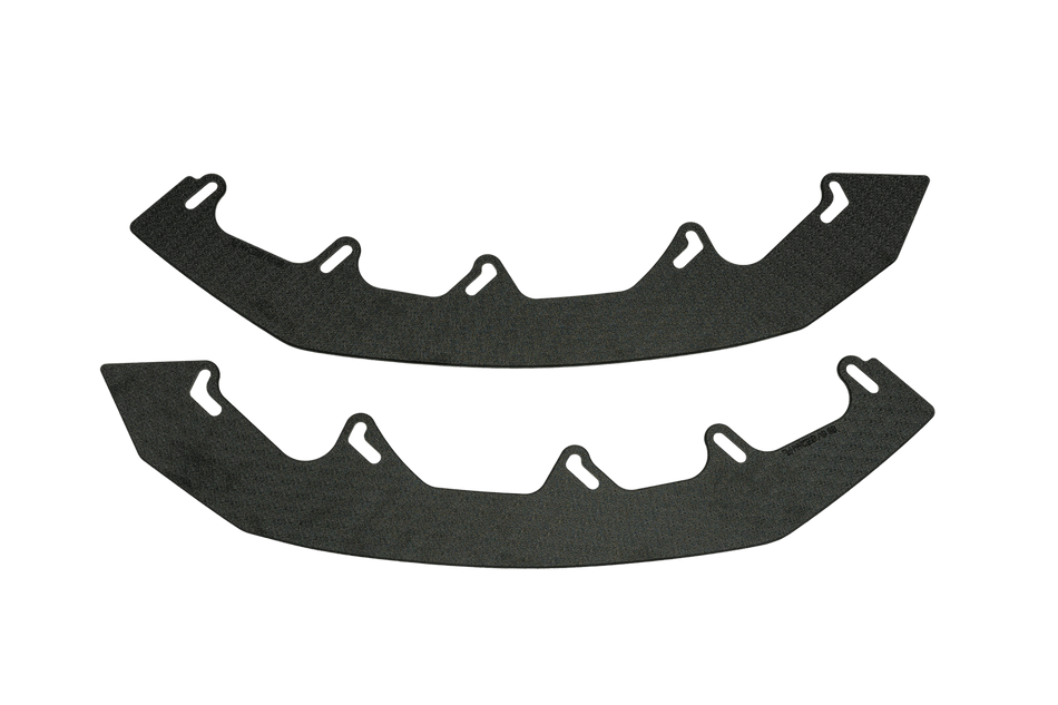 Flow Designs S3 8V Sedan Facelift Front Lip Splitter Extensions (Pair)