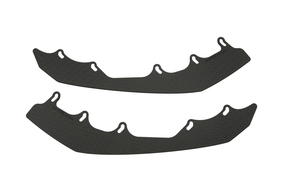 Flow Designs RS3 8V Sedan Facelift Front Lip Splitter Extensions (Pair)