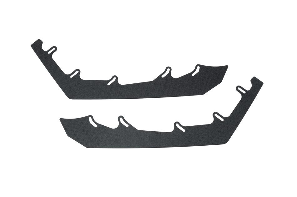 Flow Designs FK4/FK7 Civic RS Hatch FL Front Lip Splitter Extensions (Pair)