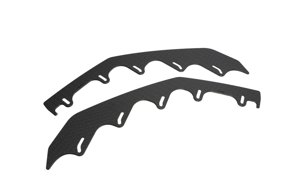 Flow Designs CN7 V2 Elantra N Sedan Facelift V2 - 2024+ Front Lip Splitter Extensions (Pair)