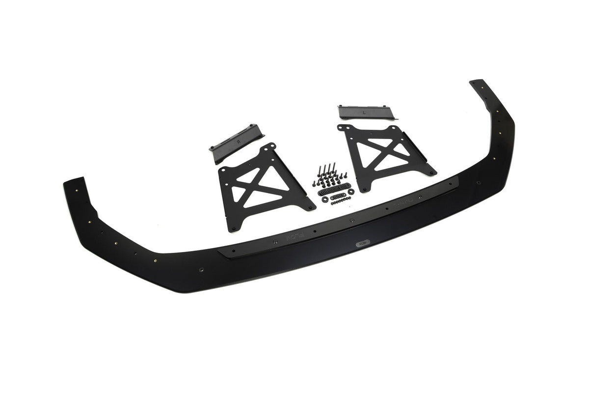 Flow Designs CN7 V2 Elantra N Sedan Facelift V2 - 2024+ Front Lip Splitter & Mounting Brackets (Pair)