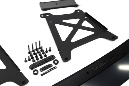 Flow Designs CN7 V2 Elantra N Sedan Facelift V2 - 2024+ Front Lip Splitter & Mounting Brackets (Pair)