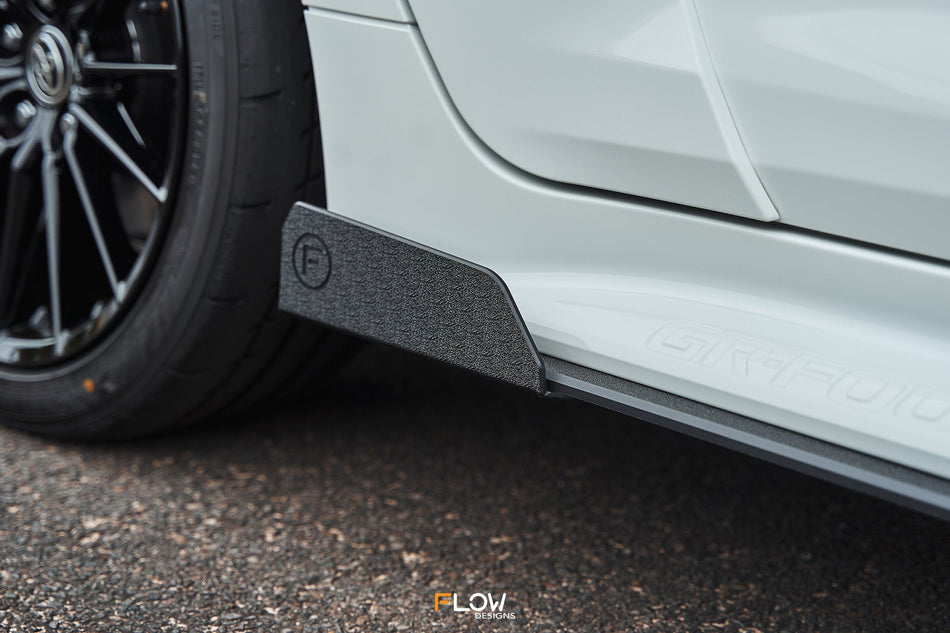 Flow Designs Corolla GR Side Skirt Splitter Winglets (Pair)