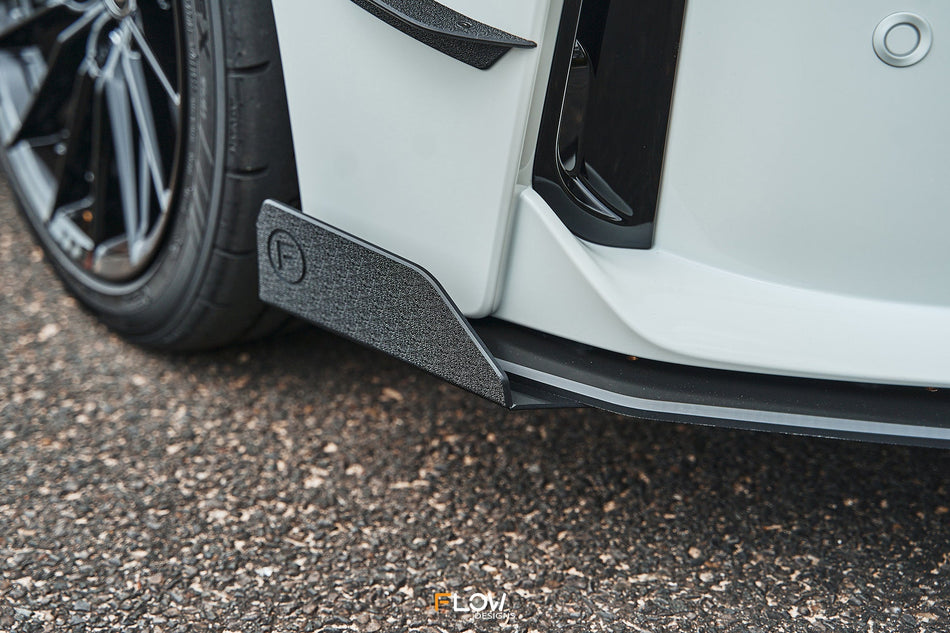 Flow Designs Corolla GR Front Lip Splitter Winglets (Pair)