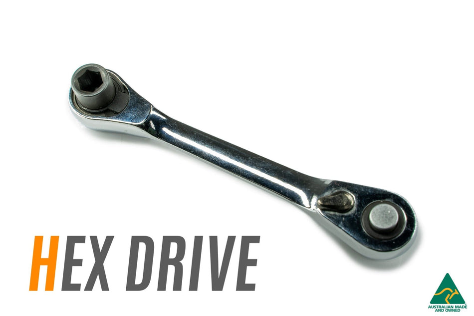 Flow Designs 2 in 1 Bit Ratchet