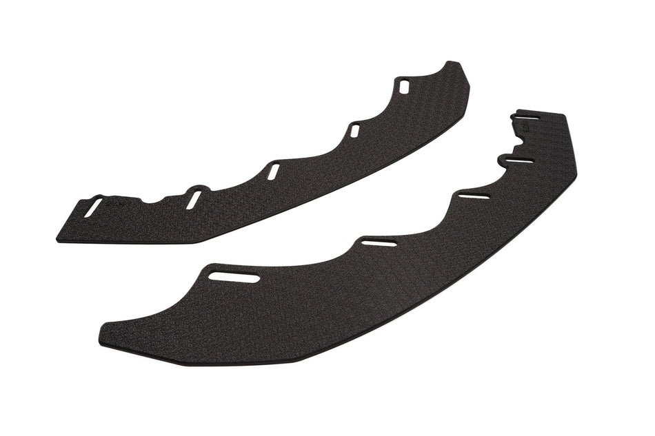 Flow Designs MK7.5 Golf R Front Lip Splitter Extensions (Pair)