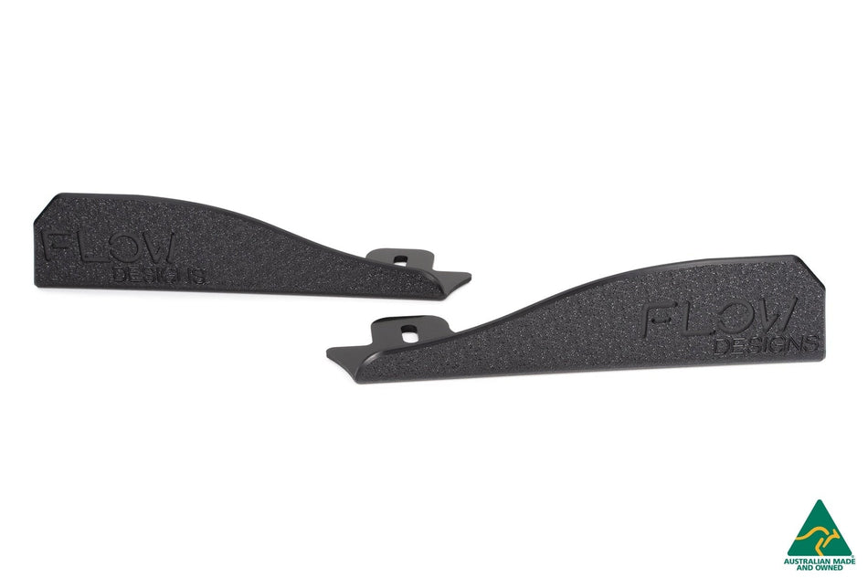 Flow Designs MK7.5 Golf R Wagon Side Skirt Splitter Winglets (Pair)