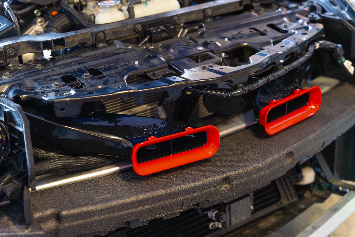 Velossa Tech Dual BIG MOUTH Ram Air Intake Snorkels | Nissan Z 2022+ — view 3
