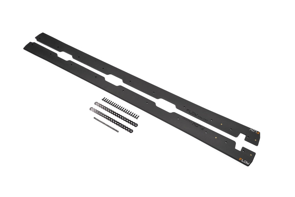 Flow Designs FK4/FK7 Civic RS Hatch FL Side Skirt Splitters (Pair)