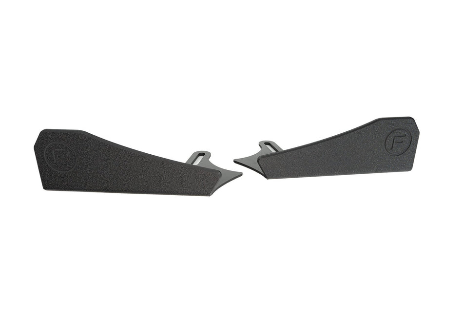 Flow Designs Scirocco R PFL V3 Front Lip Splitter Winglets (Pair)