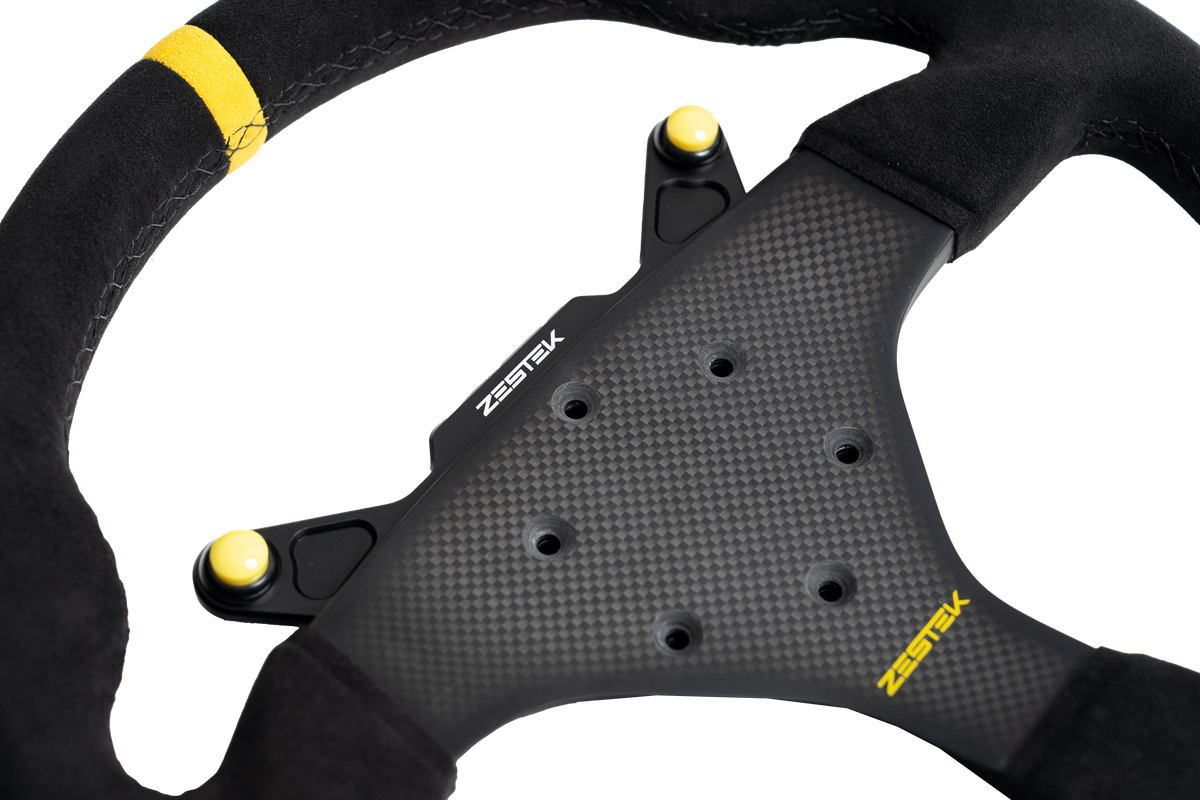Zestek Racing Carbon Fiber Steering Wheel - 330 Lite