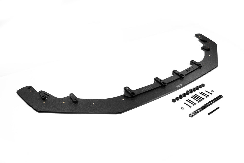 Flow Designs ZD8 BRZ STI Front Lip Splitter (TEXTURED)