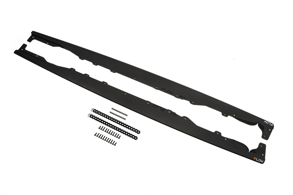 Flow Designs E92 M Sport Side Skirt Splitters V3 (Pair)