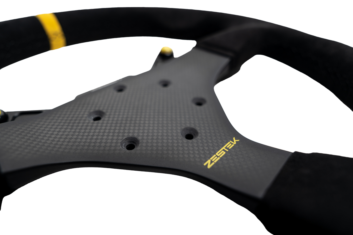 Zestek Racing Carbon Fiber Steering Wheel - 330 Lite