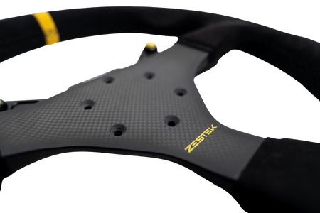 Zestek Racing Carbon Fiber Steering Wheel - 330 Lite