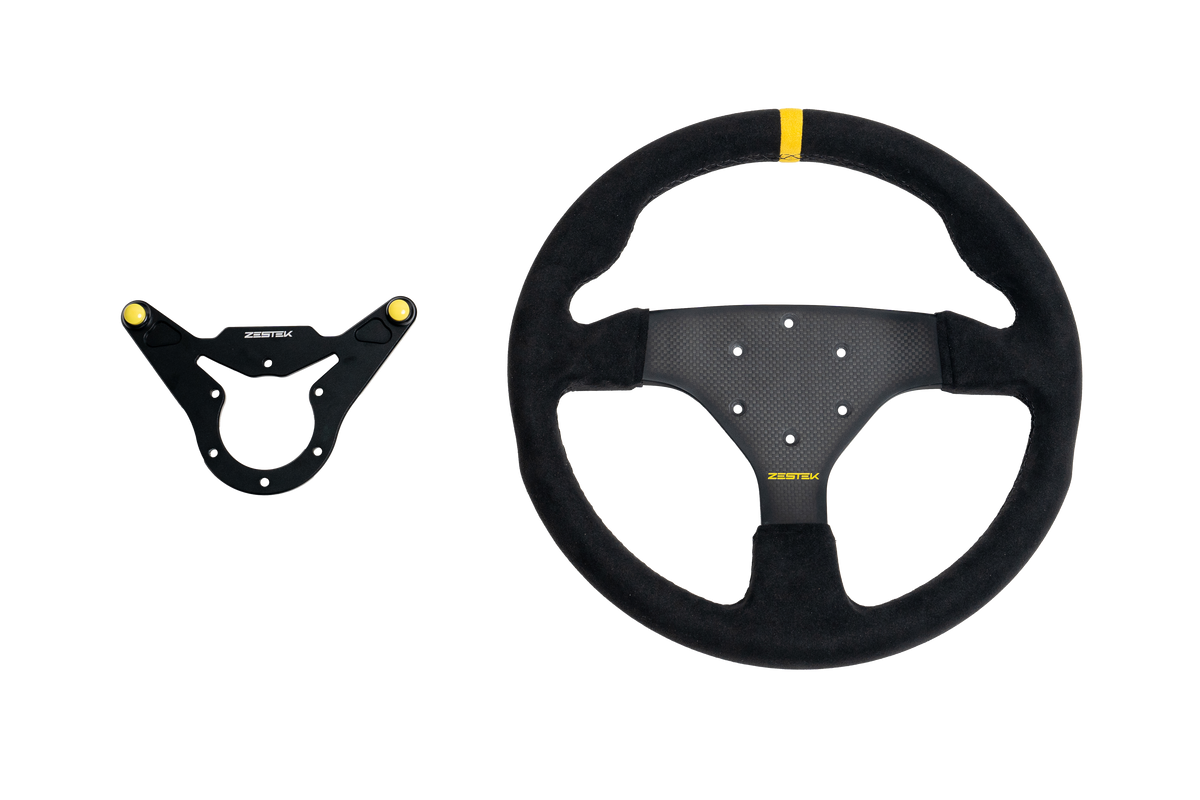 Zestek Racing Carbon Fiber Steering Wheel - 330 Lite