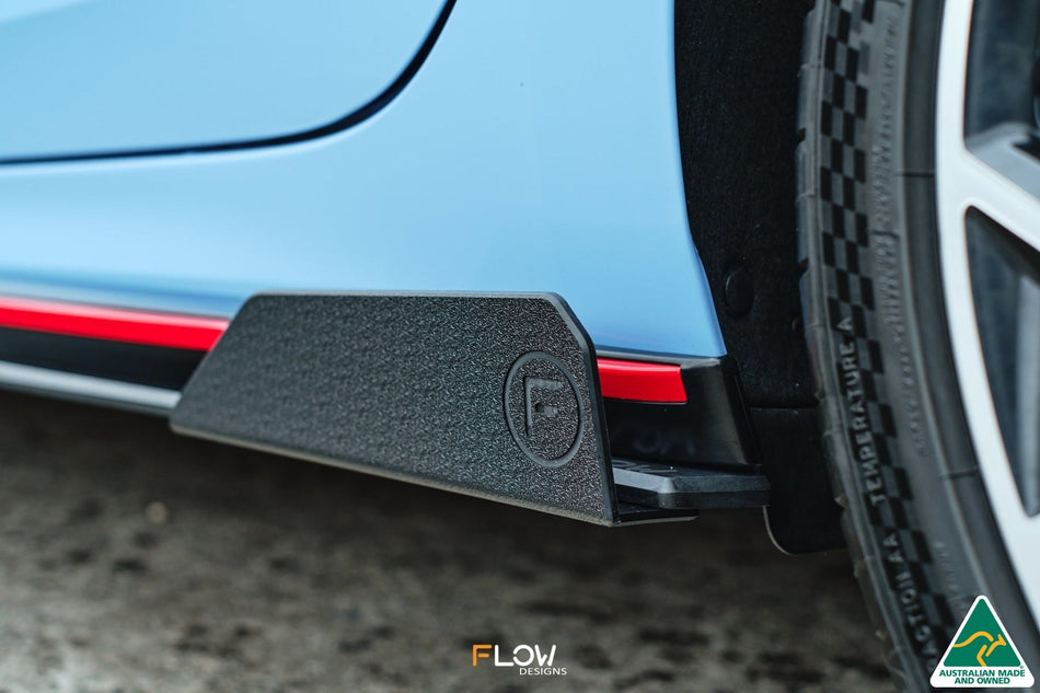 Flow Designs CN7 Elantra N Sedan 2021 Side Skirt Splitter Winglets (Pair)